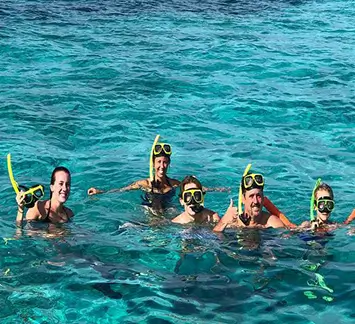 Snorkeling gear for Islamorada tour